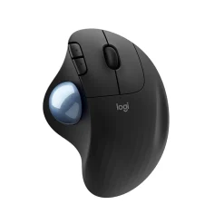 Discount Logitech M575 Wireless Ergonomic Trackball Bluetooth & USB Mouse, (910-005869) Black