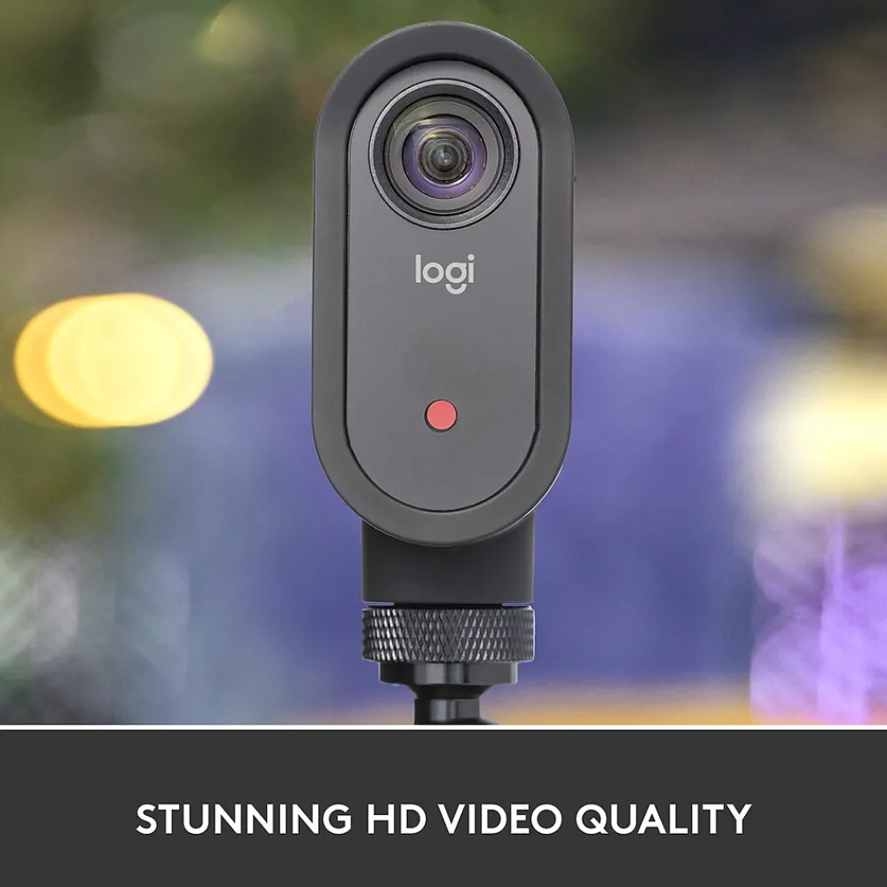 Sale Logitech Mevo Start HD 1080p Live-Streaming Webcam, Black (961-000498)