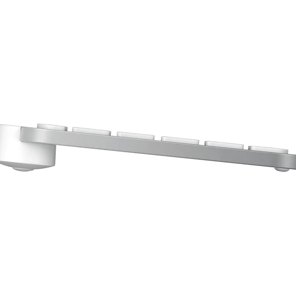 Clearance Logitech MX Keys S Wireless Keyboard, Pale Gray (920-011622)