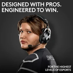 Online Logitech PRO X 2 LIGHTSPEED Wireless Bluetooth Stereo Gaming Over-the-Ear Headset, 3.5mm, (981-001262) Black