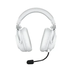 Discount Logitech PRO X 2 LIGHTSPEED Wireless Bluetooth Stereo Gaming Over-the-Ear Headset, 3.5mm, (981-001268) White