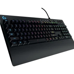 Discount Logitech Prodigy G213 Wired Gaming Keyboard, Black (920-008083)