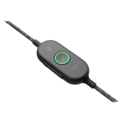 Online Logitech Zone Wired Noise Canceling Stereo Computer Headset, Over-the-Head, Graphite (981-000876)