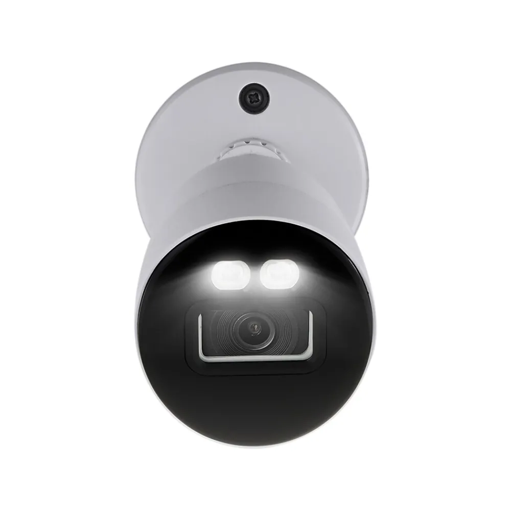 Lorex Fusion 4K 8.0-MP 20-Camera-Capable 2-TB DVR System with 8 Wired Smart Deterrence Cameras, White (D863A62B-8DA8)