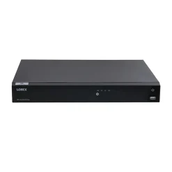 Lorex Fusion 4K 8.0-MP 16-Camera-Capable 4-TB NVR System with 8 IP Smart-Deterrence Bullet Cameras, White (N864A64B-8AB8)
