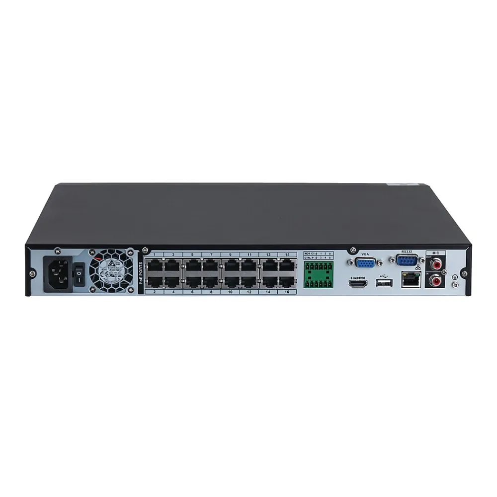 Lorex Fusion 4K 8.0-MP 16-Camera-Capable 4-TB NVR System with 8 IP Smart-Deterrence Bullet Cameras, White (N864A64B-8AB8)