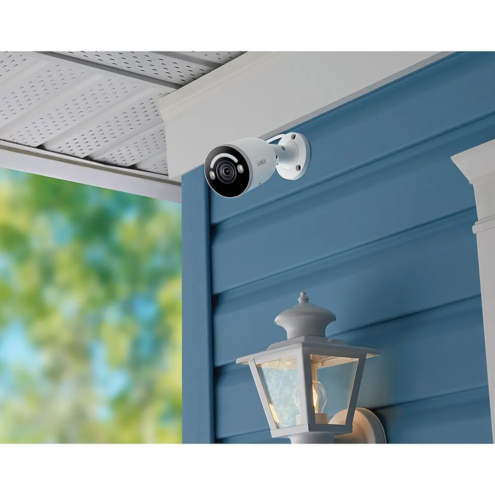 Lorex Indoor/Outdoor Wired Security Camera, White (LORE894AB)