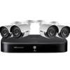 Lorex 1080p HD Outdoor Security System with 4 1TB DVR & Weatherproof Bullet Security Cameras, 8-Channel, White (D24281B-2NA4-E)