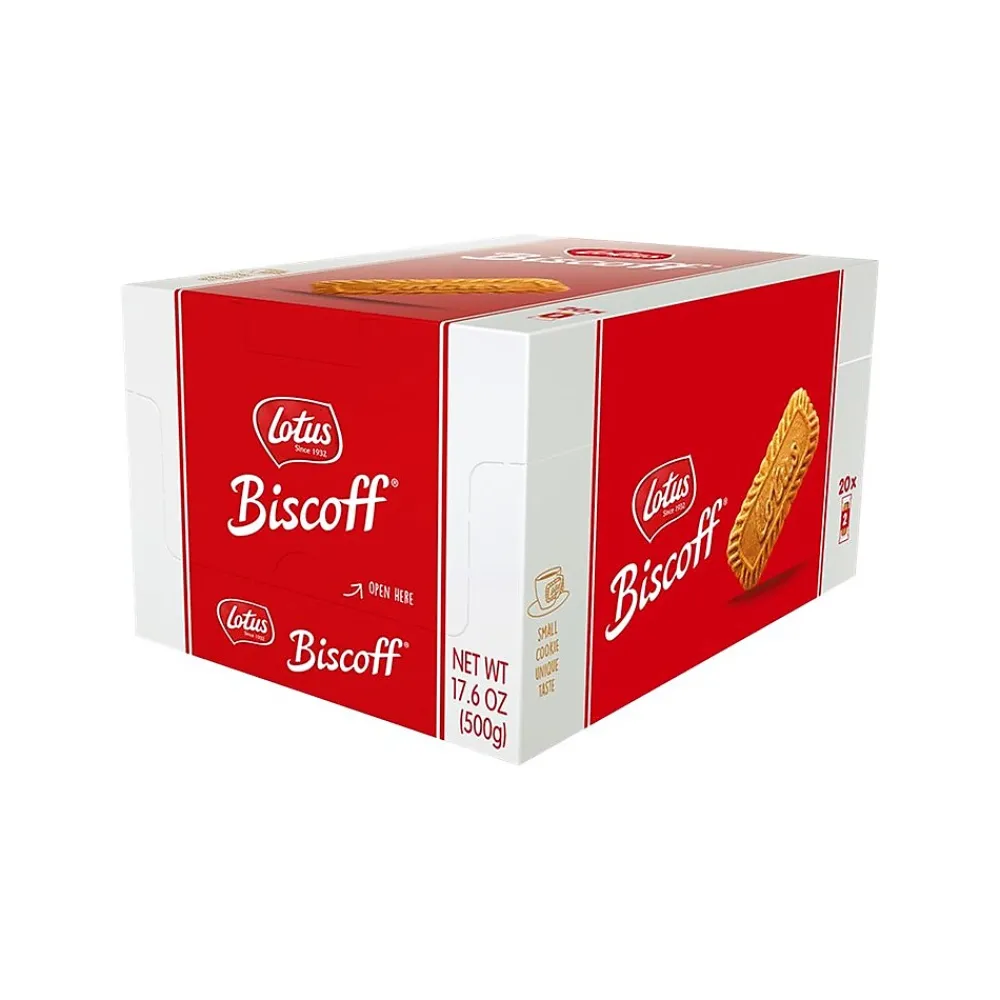 Biscoff Lotus Caramel Cookies, 0.9 oz., 20/Box (LOT53613)