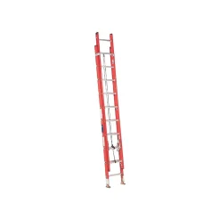 Louisville Ladder s FE3200 Series Fiberglass Channel Extension Ladders, 24 ft
