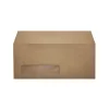 Outlet LUX #10 (4 1/8" x 9 1/2") Window Envelopes, Grocery Bag Brown, 500/BX