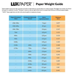 Clearance LUX #6 3/4 Window Envelopes (3 5/8 x 6 1/2) 250/Pack, 24lb. Bright White w/ Sec. Tint (634W-W-250)