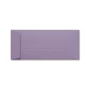 New LUX 4 1/8" x 9 1/2" #10 80lbs. Open End Envelopes, Wisteria Purple, 50/Pack
