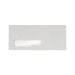 Sale LUX 4 1/8" x 9 1/2" #10 Window Envelopes, Pastel Gray, 50/Pack