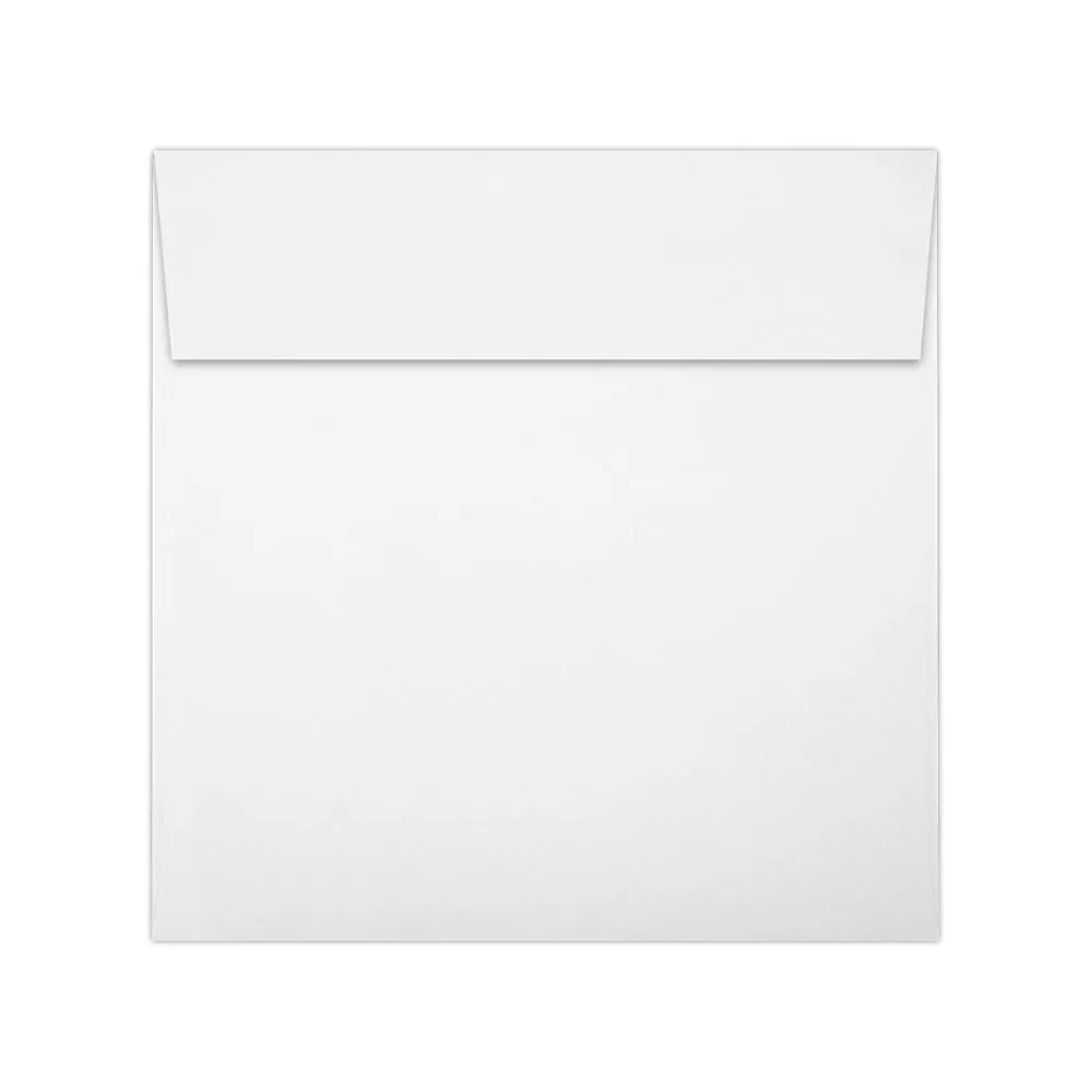 Online LUX 5 1/2 x 5 1/2 Square Envelopes 50/Pack, 80lb. Bright White (8515-80W-50)