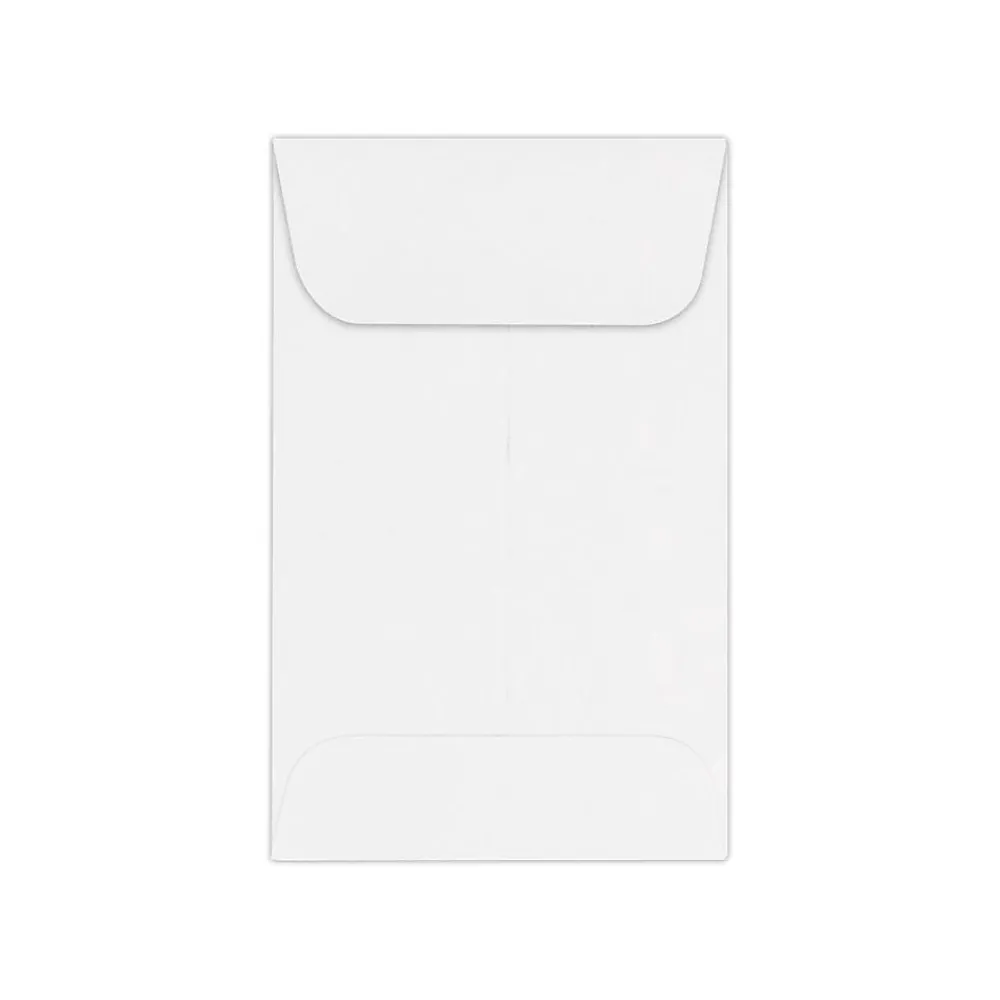 Outlet LUX #1 Coin Envelopes (2-1/4 x 3-1/2) 500/Pack, 24lb. Bright White (94623-500)