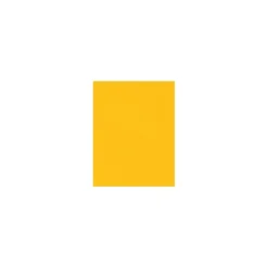 Card Stock*LUX 100 lb. Cardstock Paper, 11" x 17", Sunflower, 50 Sheets/Ream (1117-C-12-50)