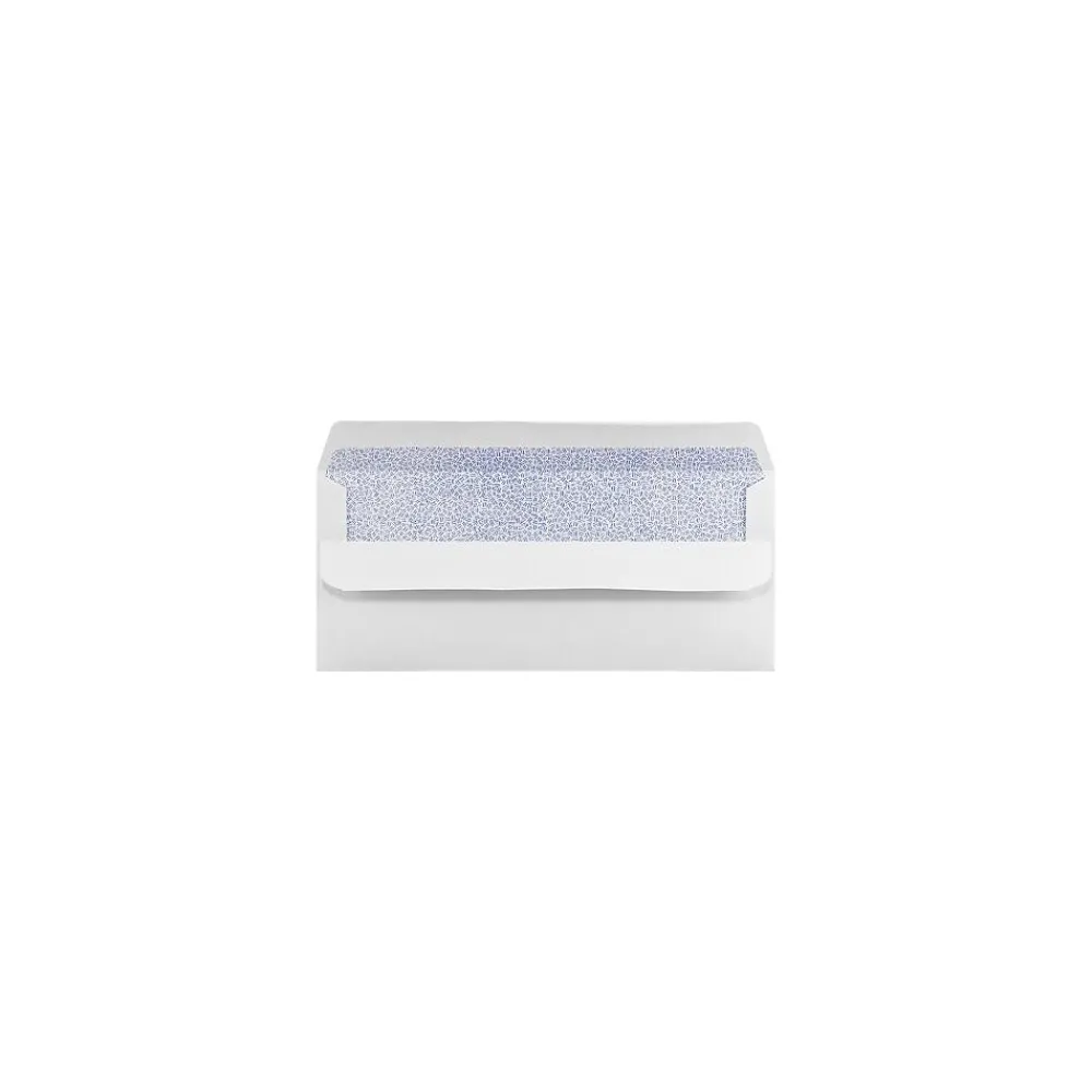 Outlet LUX #10 Regular Envelopes (4 1/8 x 9 1/2) 50/Box, White w/ Simple Seal