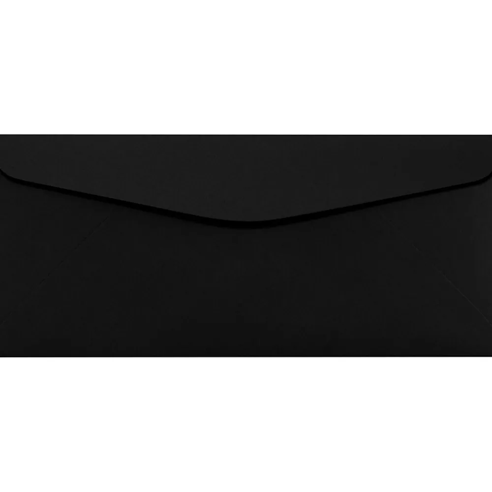 Sale LUX #10 Regular Envelopes (4 1/8 x 9 1/2) 50/Pack, Midnight Black (-4260-B-50)