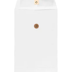 New LUX 6" x 9" Button & String Envelopes, 500/Box, 28lb. White (69BS-28W-500)