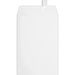 LUX 6" x 9" Kraft Open End Envelopes, 50/Box, 80lb. White (1644-32IJ-50)