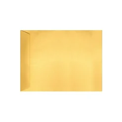 Sale LUX 9 x 12 Open End Envelopes, 500/Box, Gold Metallic (4894-07-500)