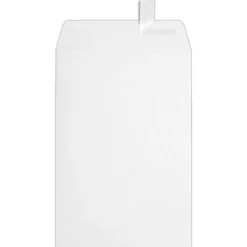 Best LUX 6 x 9 Open End Envelopes, 50/Box, White Linen (1644-WLI-50)