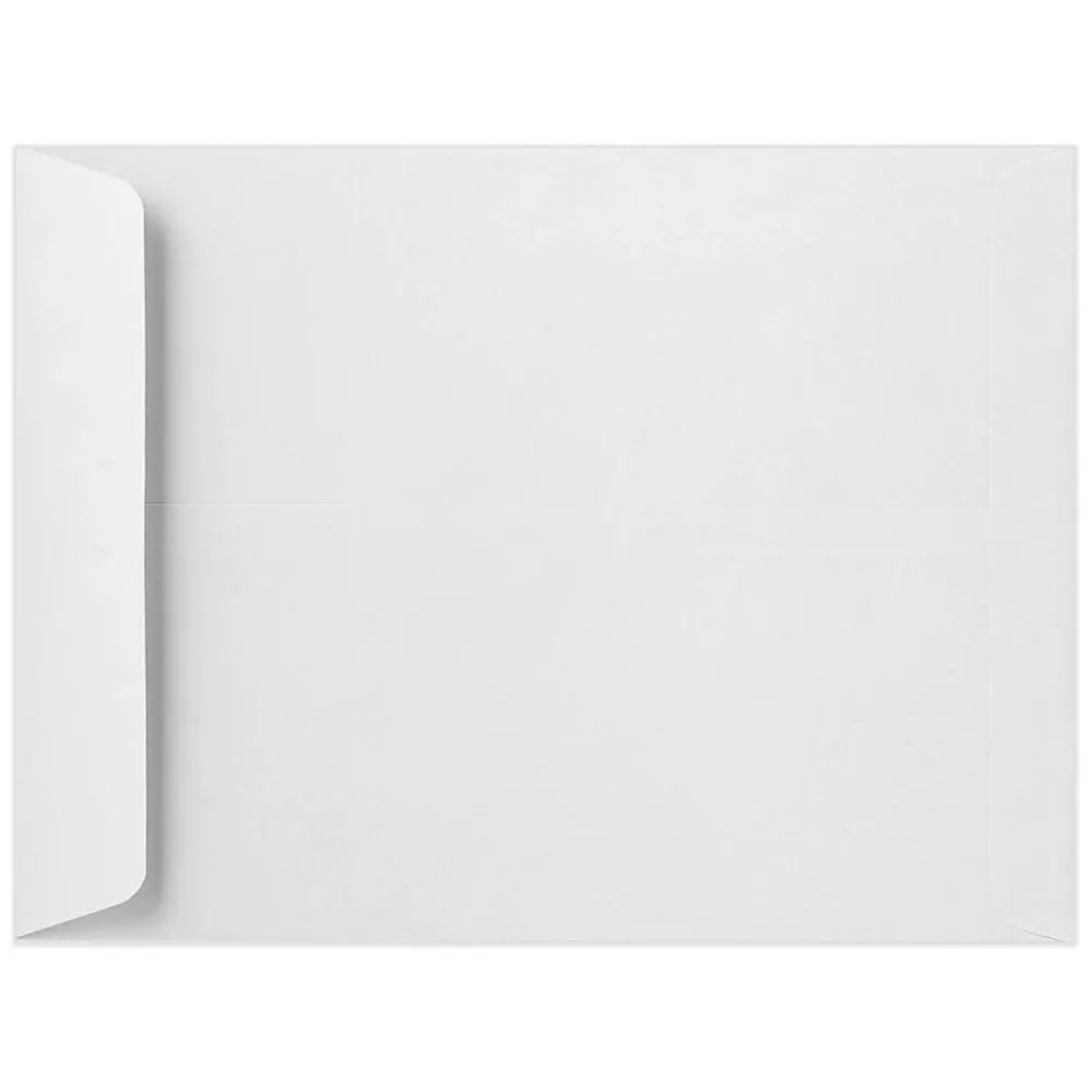 LUX 10 x 15 Open End Envelopes 50/Pack, 28lb. Bright White (4162-50)