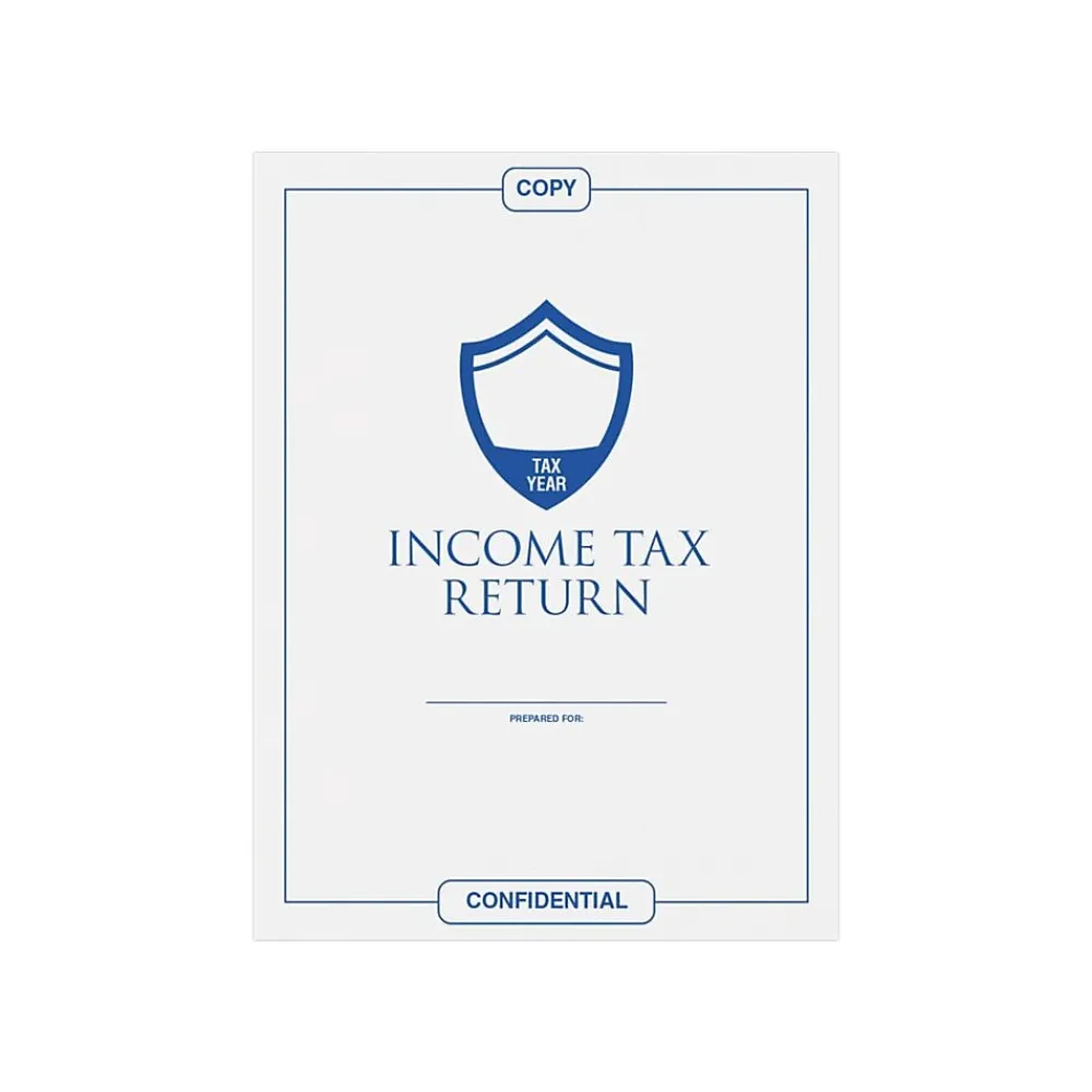 Best LUX 9" x 12" Open End Tax Envelopes 500/Pack, 24 lb. Bright White (8193-TAX-500)