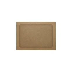 New LUX A7 Full Face Window Envelopes, Grocery Bag Brown, 250/PK (A7FFW-GB-250)