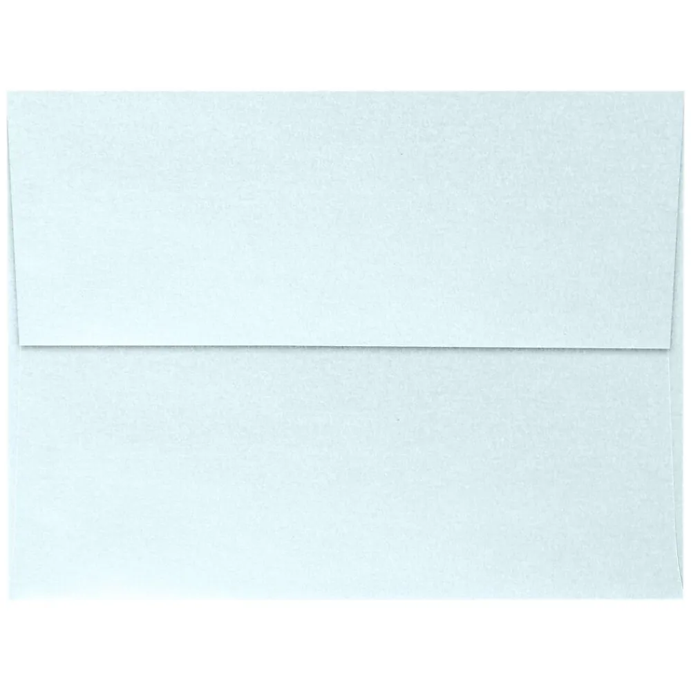 Best LUX A7 Invitation Envelopes (5 1/4 x 7 1/4) 50/Box, Aquamarine Metallic (5380-02-50)
