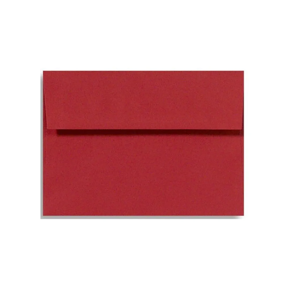 Outlet LUX A7 Invitation Envelopes (5 1/4 x 7 1/4) 250/Box, Holiday Red (FE4280-15-250)
