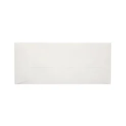 Sale LUX 80lb 4 1/8"x9 1/2" Open End #10 Envelopes W/Peel&Press, White, 500/BX