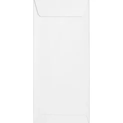 Sale LUX 80lbs. 4 1/8" x 9 1/2" #10 Open End Envelopes, Bright White, 250/BX (7535-250)