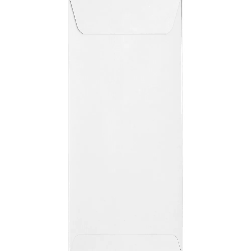 Sale LUX 80lbs. 4 1/8" x 9 1/2" #10 Open End Envelopes, Bright White, 250/BX (7535-250)
