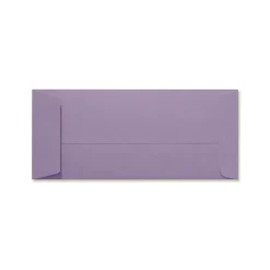 Outlet LUX 80lbs. 4 1/8" x 9 1/2" #10 Open End Envelopes, Wisteria Purple, 250/BX