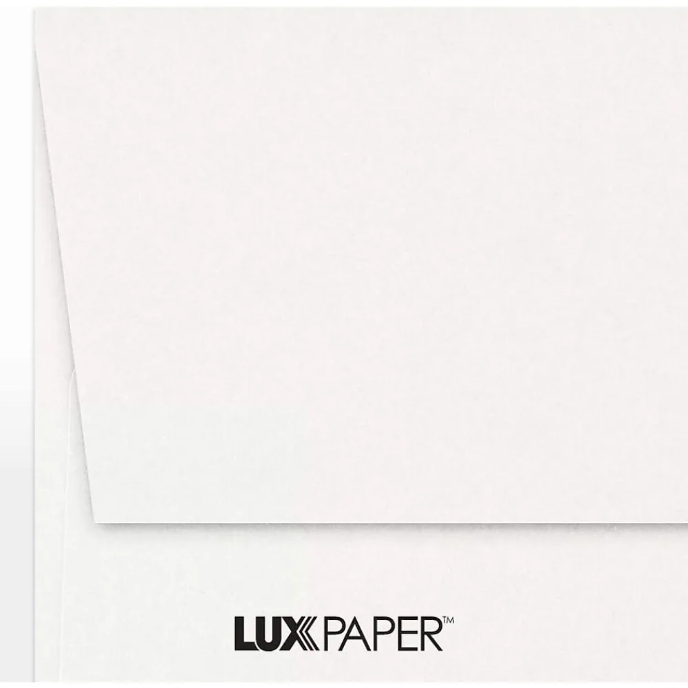 Outlet LUX 60lbs. 4 1/8" x 9 1/2" #10 Regular Envelopes, Blue Parchment, 250/BX