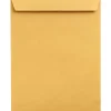 New LUX 28lbs. 13" x 17" Kraft Open End Flap Jumbo Envelopes, Brown Kraft, 500/BX (85739-500)