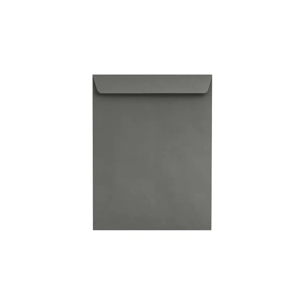 Hot LUX 70lbs. 10" x 13" Open End Envelopes, Smoke Gray, 500/BX (EX4897-22-500)