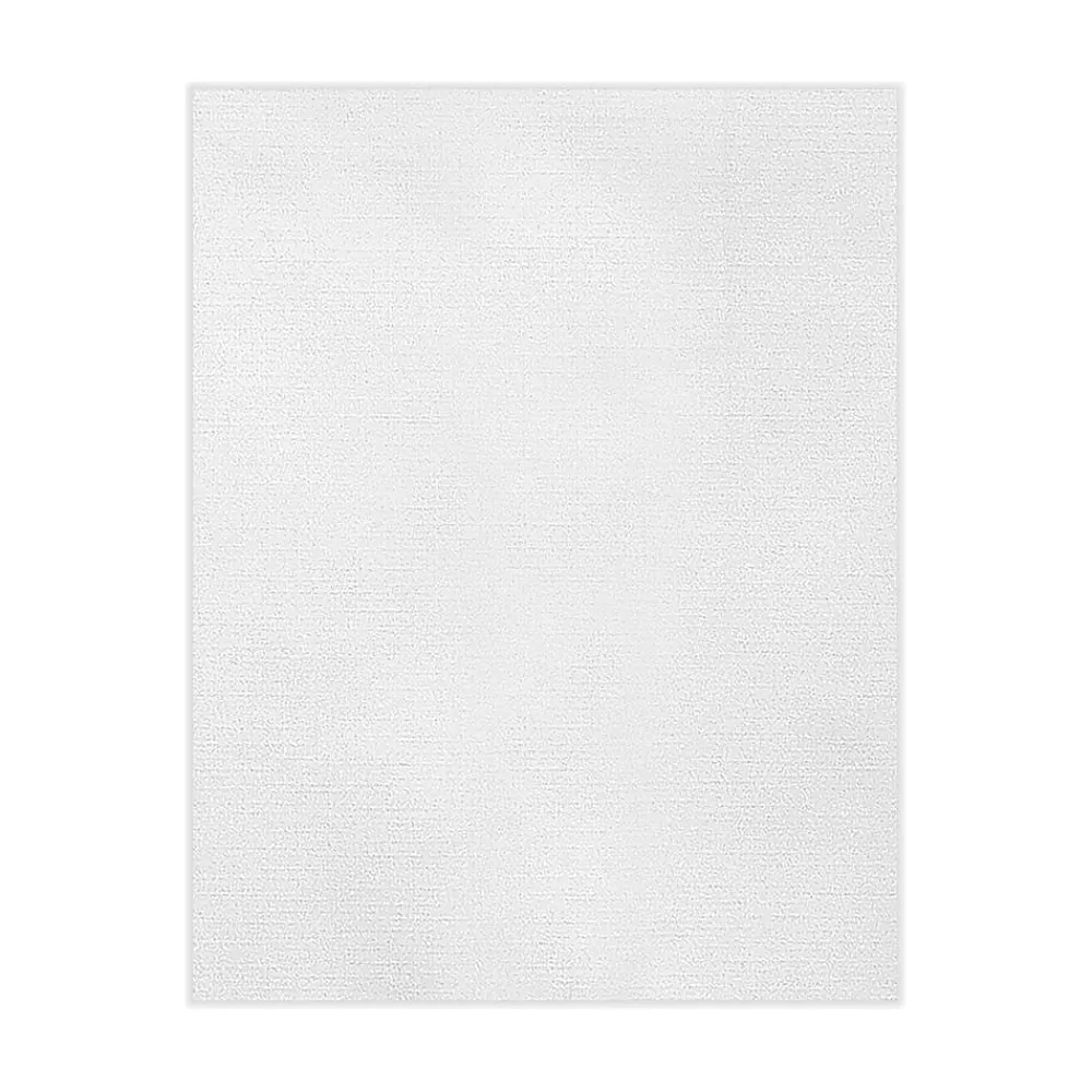 Card Stock*LUX Linen 100 lb. Cardstock Paper, 8.5" x 11", White Linen, 500 Sheets/Pack (81211-C-90-500)