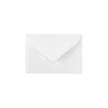 Sale LUX Moistenable Glue #17 Invitation Envelope, 2 11/16" x 3 11/16", White, 50/Box (LEVC-WLI-50)