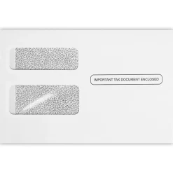 LUX Moistenable Glue Security Tinted Envelope, 5 3/4" x 8 7/8", White, 250/Pack (7486-W2-250)