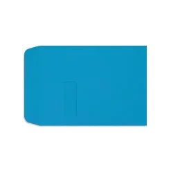 Sale LUX Open End Open End Window Envelope, 9" x 12", Pool Blue, 250/Pack (1590102-250)