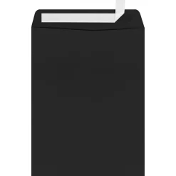 Sale LUX Open End Window Envelopes 9" x 12", Midnight Black, 50/Pack (-1590-B-50)