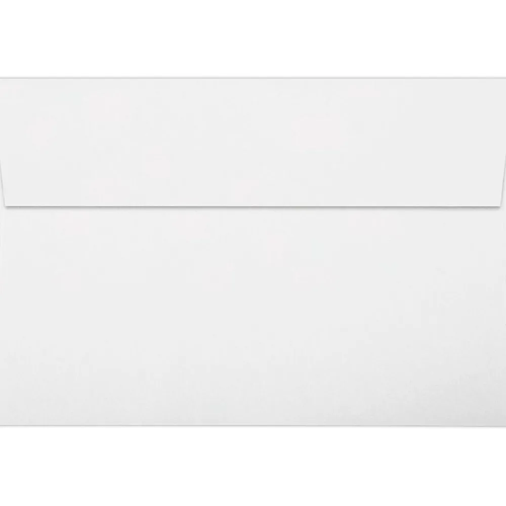 Sale LUX Peel & Press Self Seal A9 Invitation Envelope, 5 3/4" x 8 3/4", White, 50/Pack (4895-WPP-50)