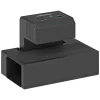 KwikBoost EdgePower A/C & USB Clamp-On Universal Desktop Charging Station, Black (KBEP-CGR)<Luxor Outlet