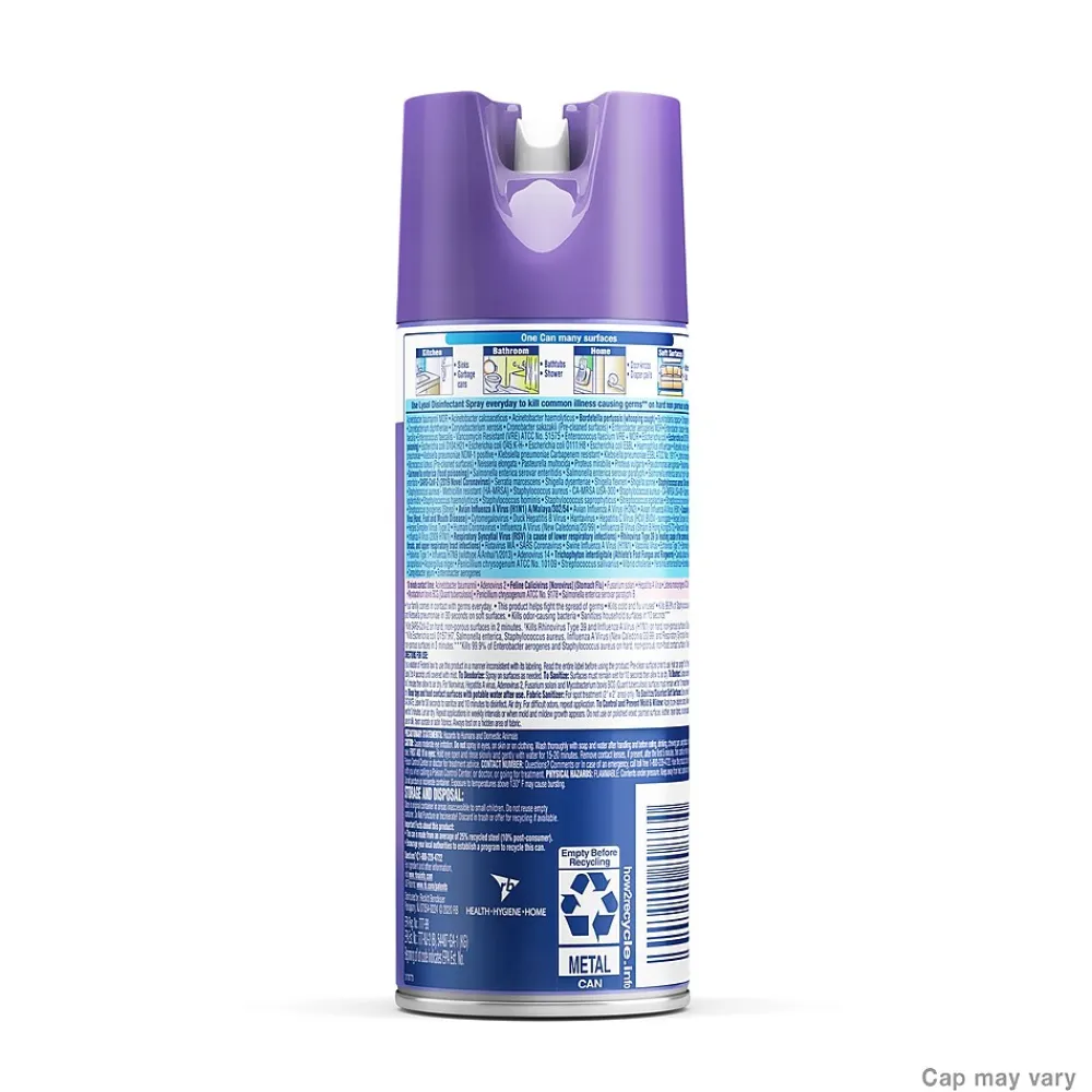 All-Purpose Cleaners & Spray Disinfectant, Early Morning Breeze Scent, 12.5 oz., 12/Carton (RAC80833)<Lysol