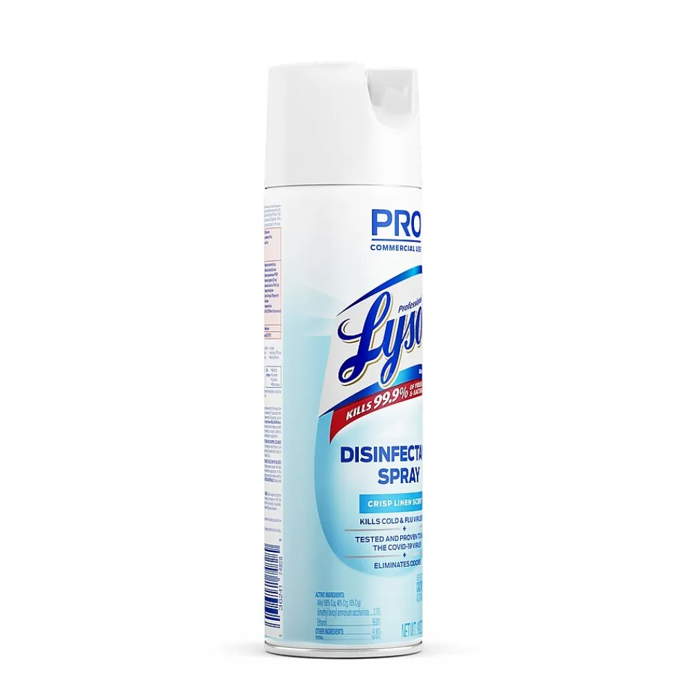 Professional Cleaner Disinfectant, Crisp Linen, 19 Oz. (36241-74828)<Lysol Discount