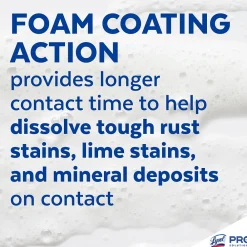 Professional Foam Cleaner Disinfectant, Fresh Clean Scent, 24 oz. (3624102775)<Lysol Clearance