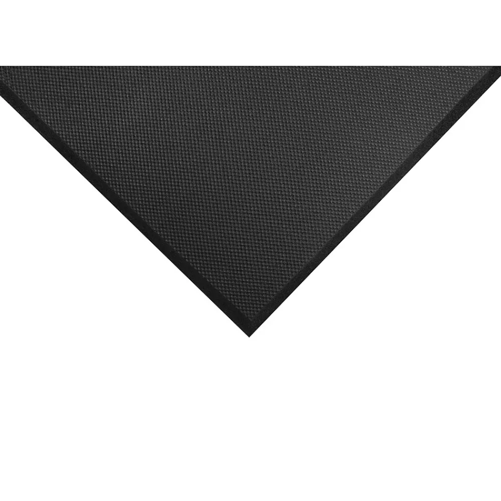 M + A Matting Complete Comfort Anti-Fatigue Commercial Floor Mat, 4' x 6', Black (494046000)